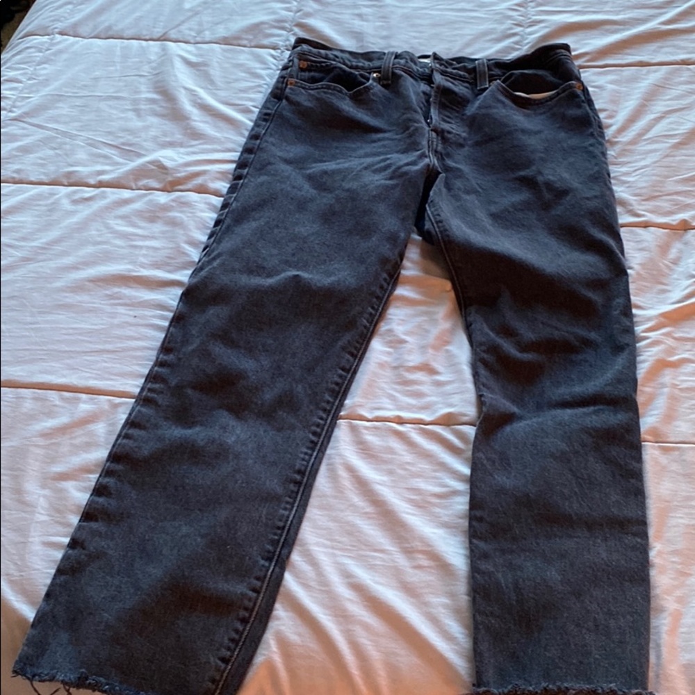 Levi’s Wedgie Faded Black Jeans